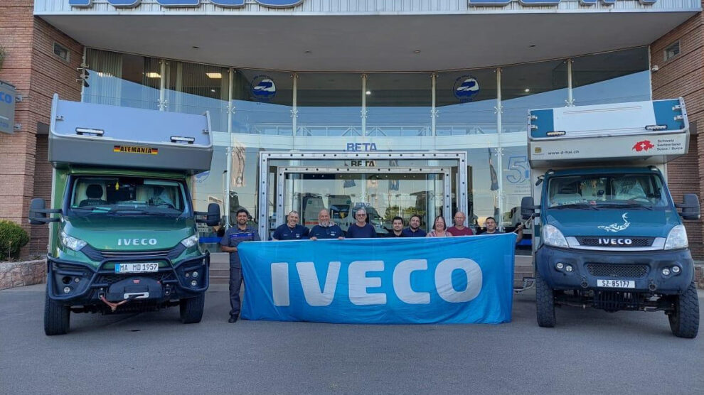 Imagen para Acompañando sueños y aventuras: exploran el mundo arriba de un IVECO